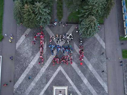 В Предгорном округе прошел первомайский флешмоб