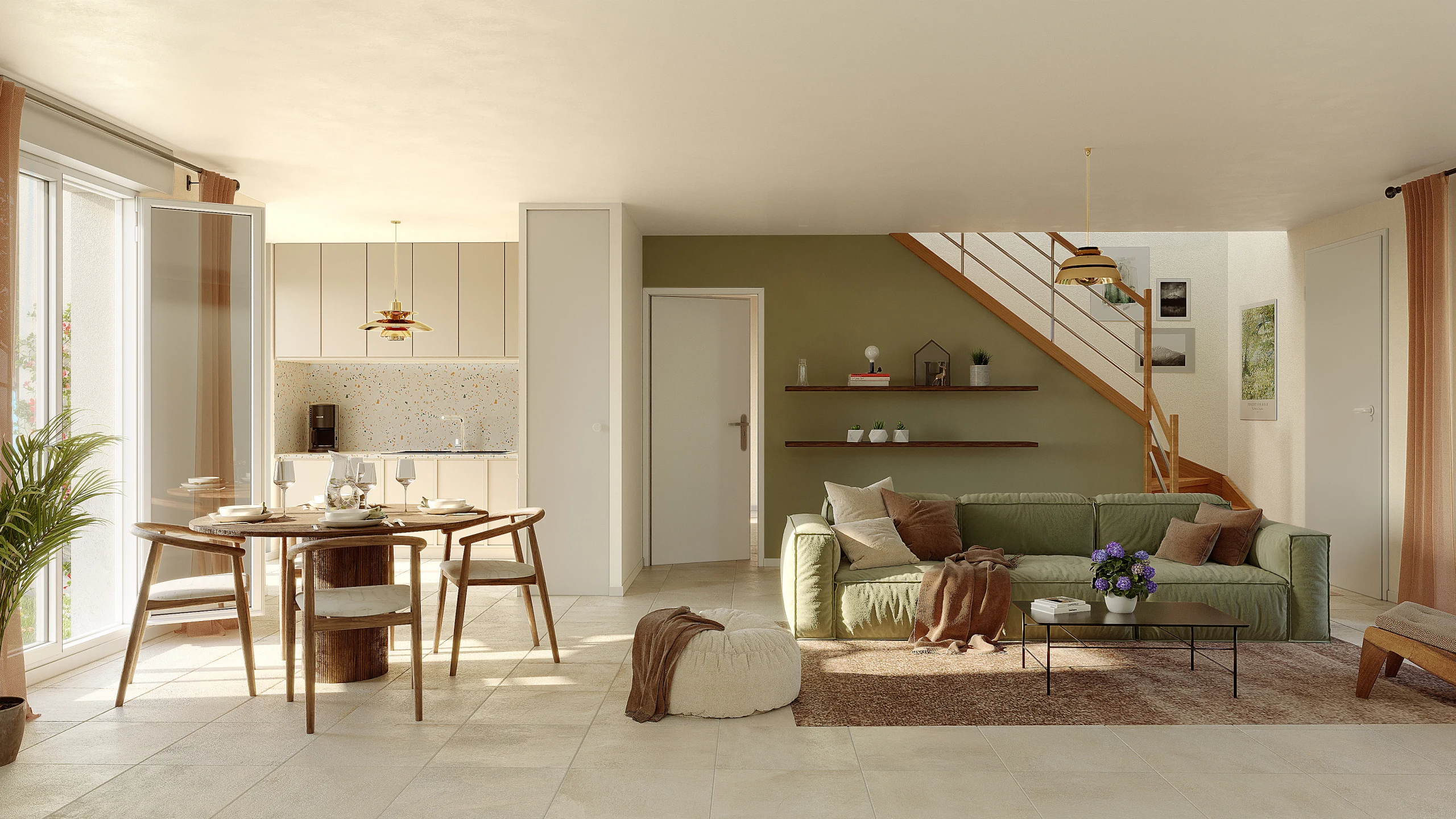 Maison neuf Domaine des Longs Champs Tranche 2 Houdan