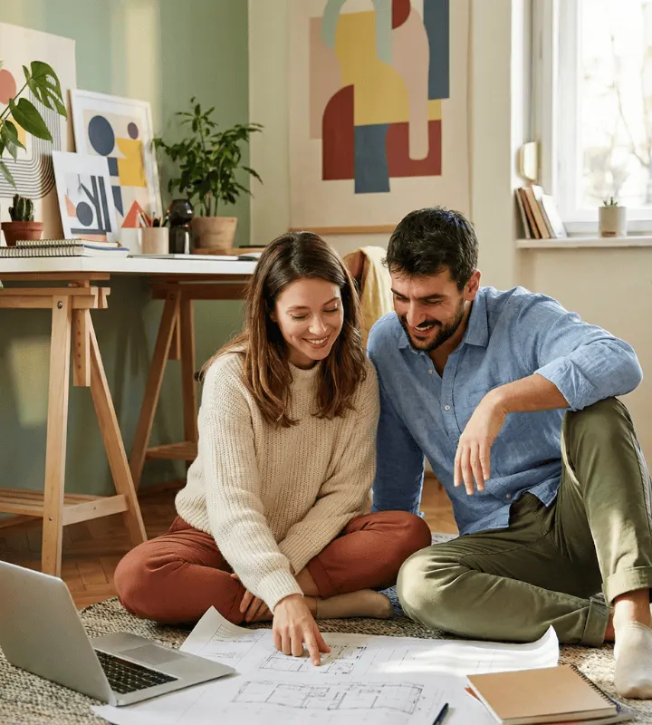 Couple qui cherche à investir