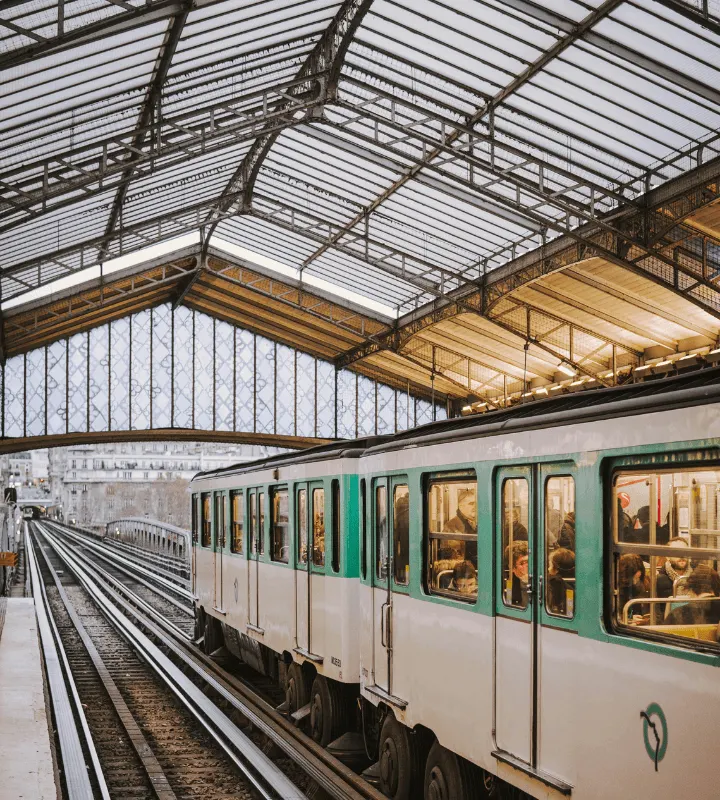 Bouche de métro parisien