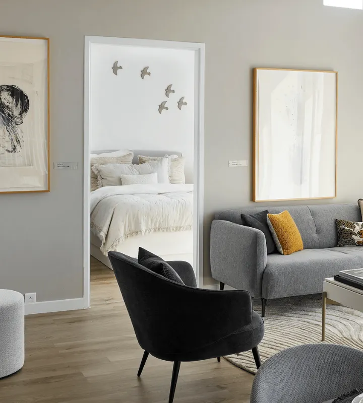 Appartement neuf décoration contemporaine