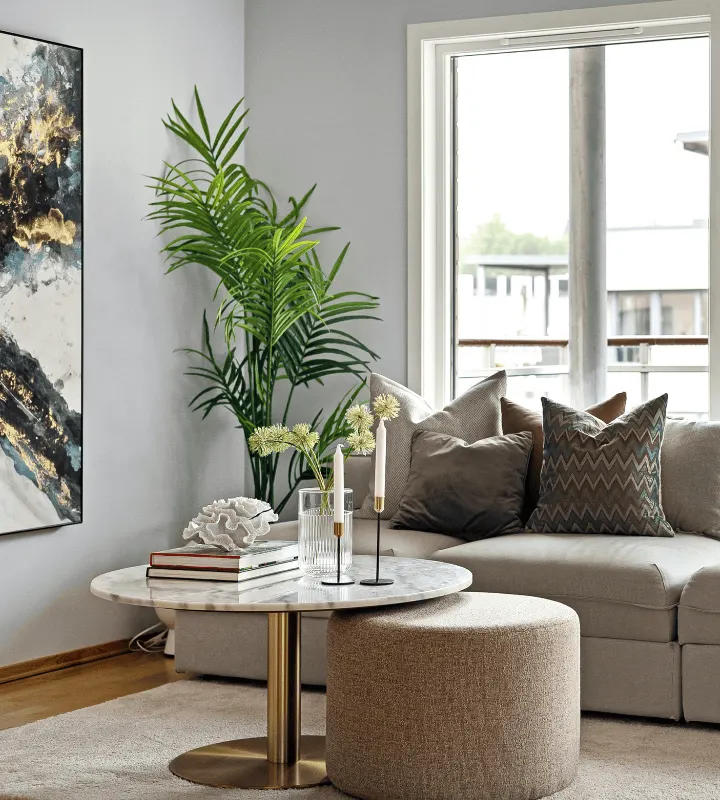 Salon appartement neuf