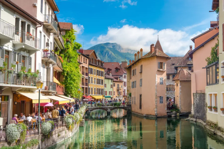 La ville d'Annecy