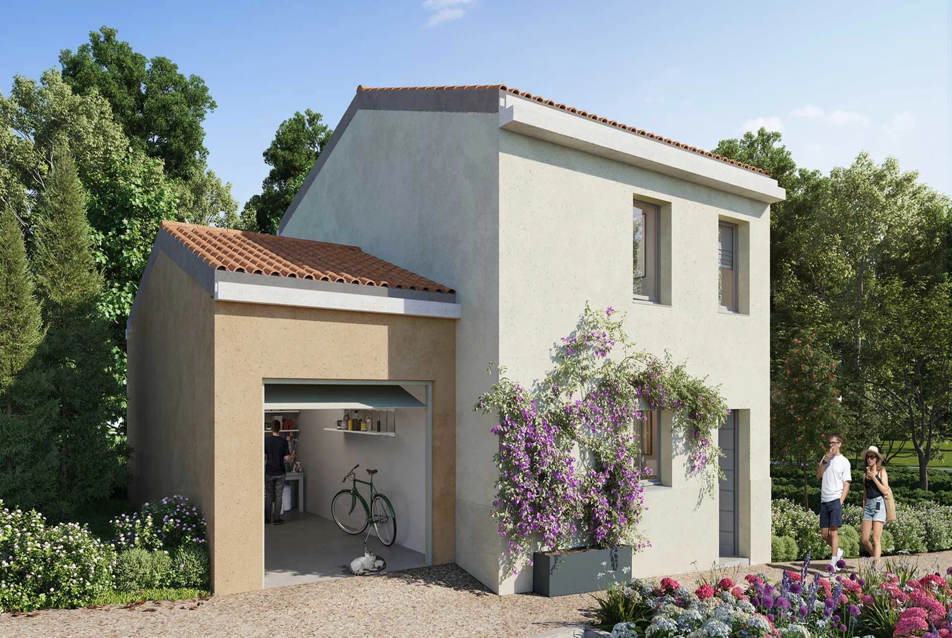 Modèle de maison Célia, immobilier neuf, Kaufman & Broad