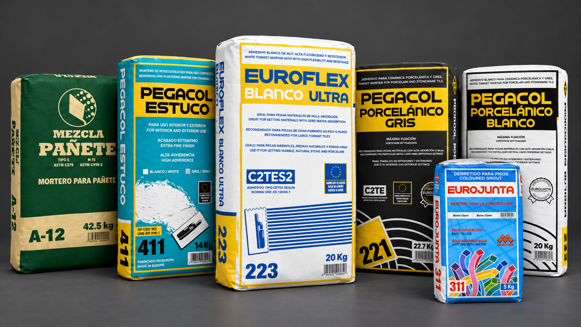 Morteros para proyectos de construcción