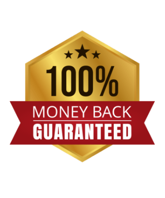100% Money Back Guarantee Seal