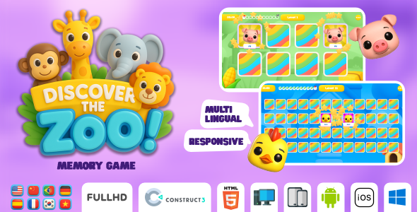 Memory Zoo : Game Preview