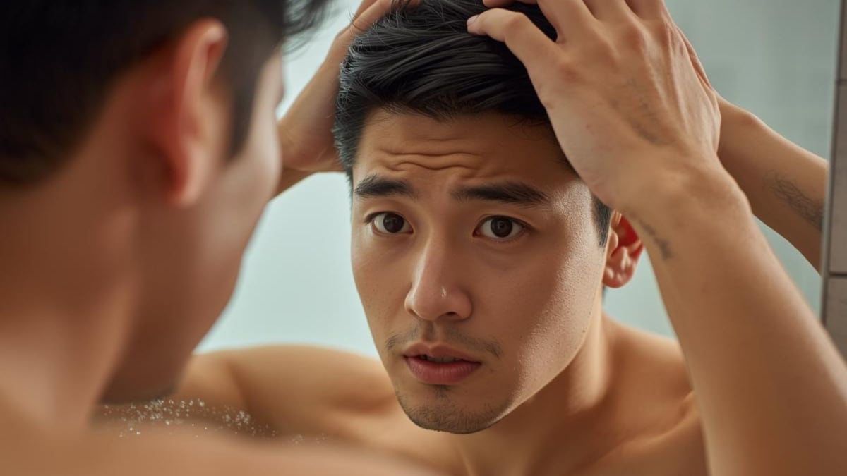 點樣自我檢測？認清 5 大 男士 脫髮 先兆