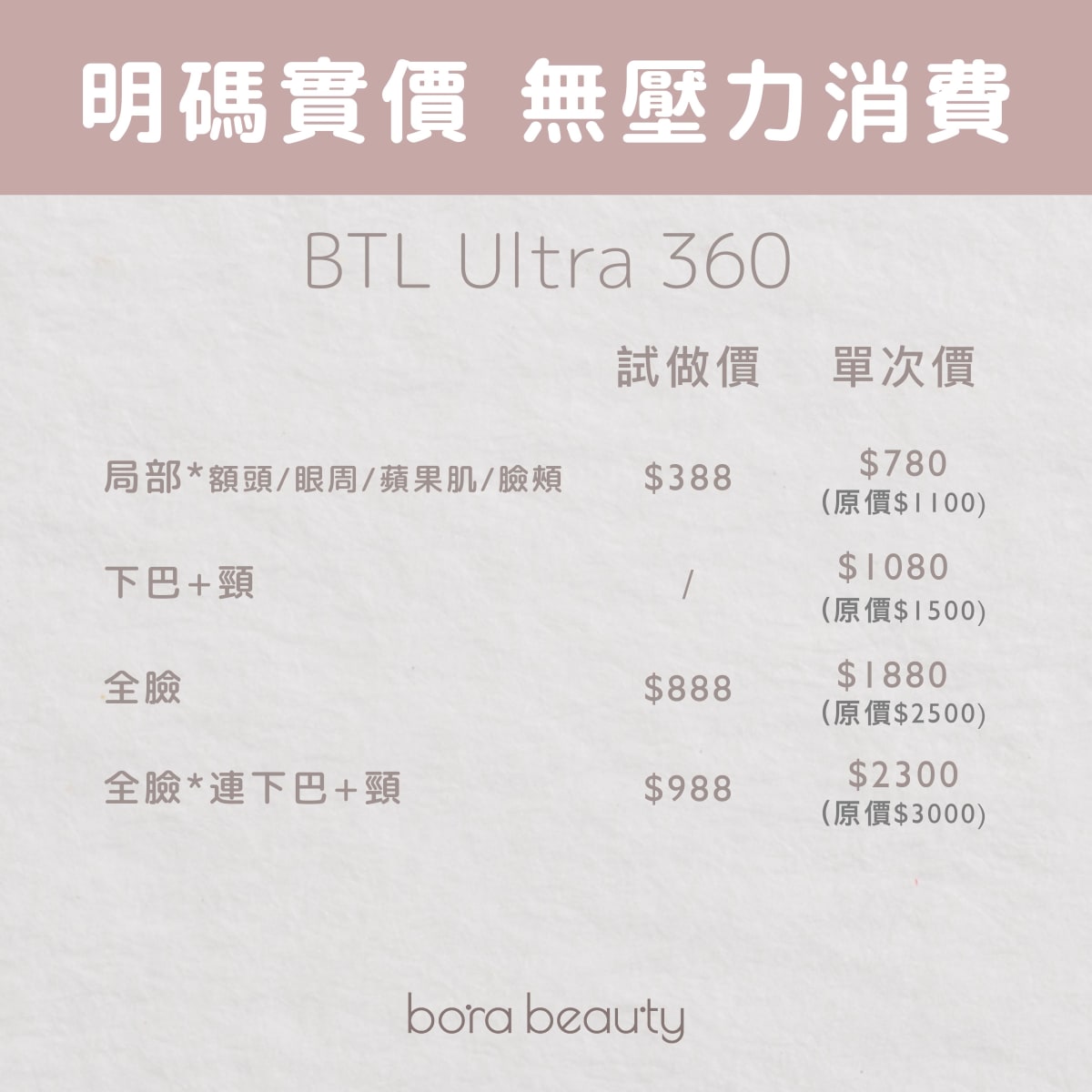 BTL Exilis Ultra 360緊緻肌膚膠原槍 | 原廠正牌低至$388, 設單次收費 | Bora Beauty