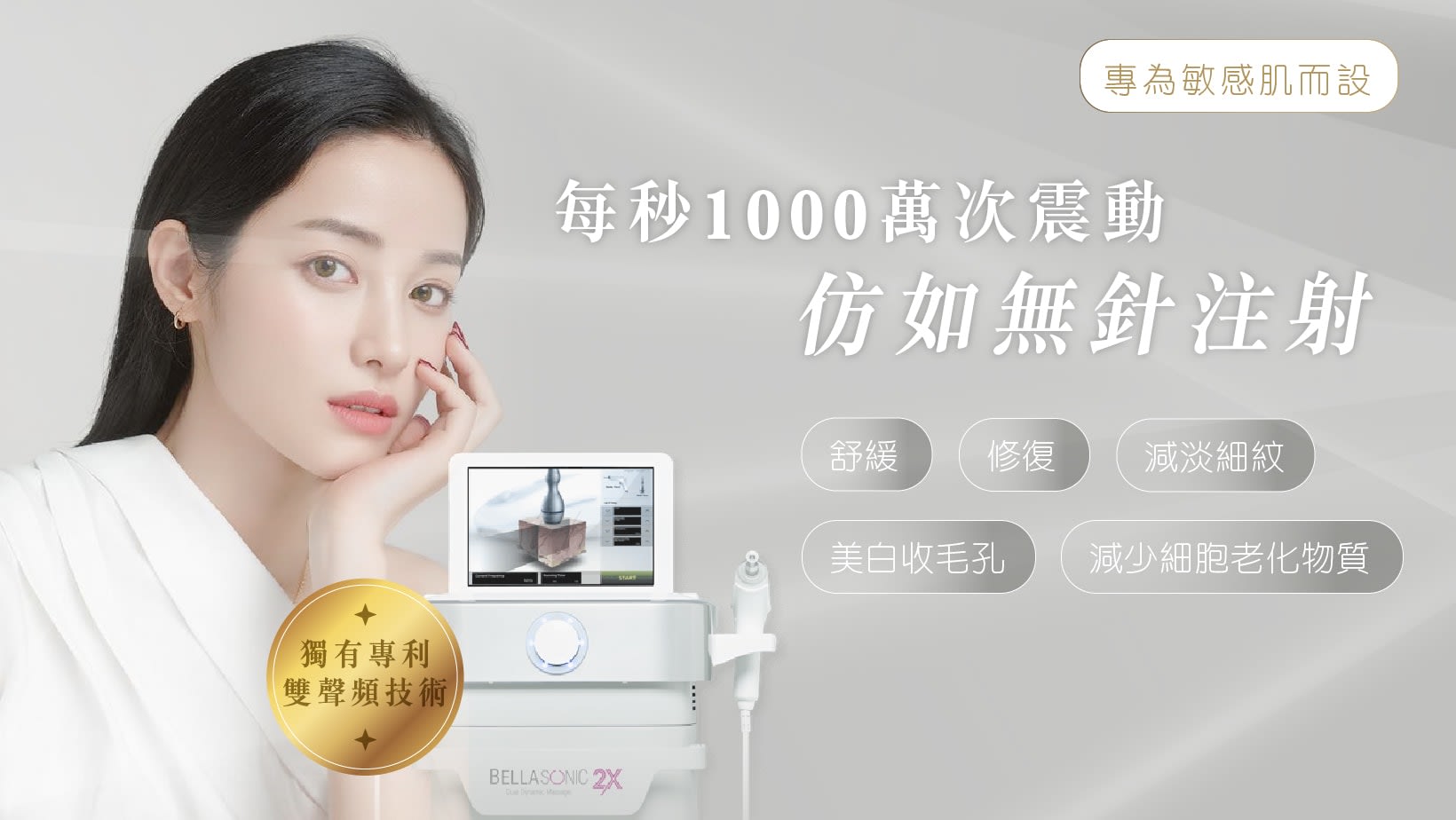 BellaSonic雙頻超聲波導入