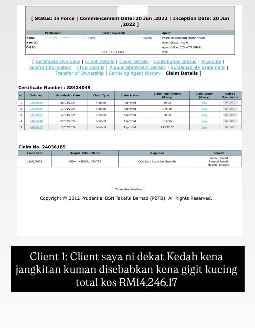 Bukti Claim 1
