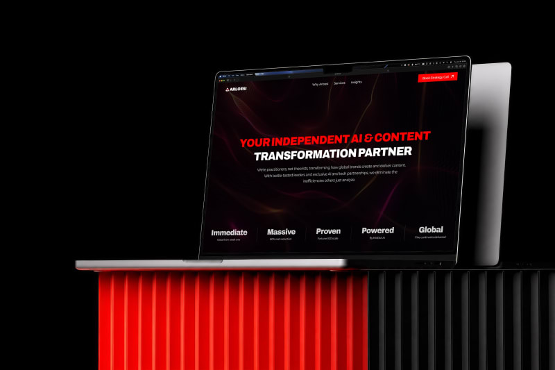 Arloesi — case study preview