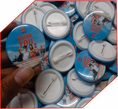 Promotional Badges & Button Pins