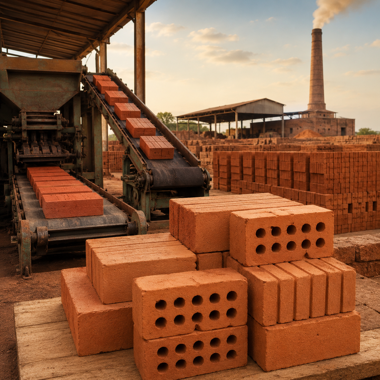 Bricks Manufacturing and Selling