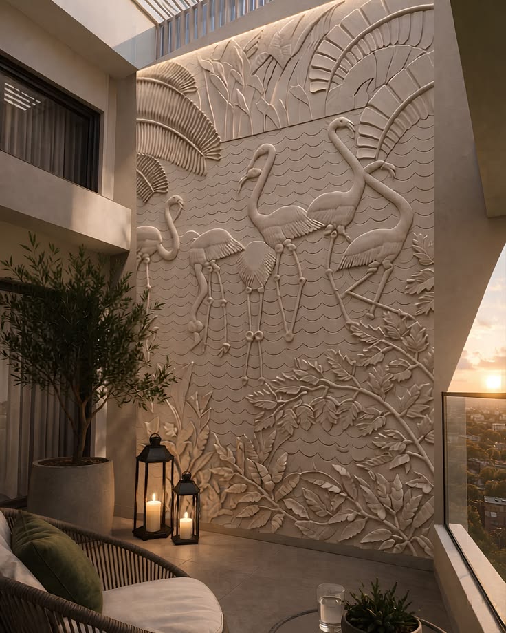 Fresco Carving Panels