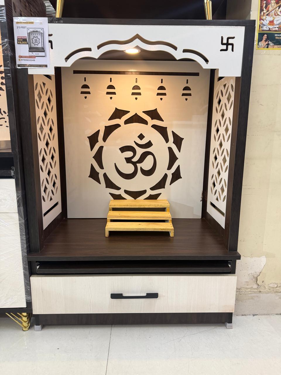 CNC Wooden Mandir