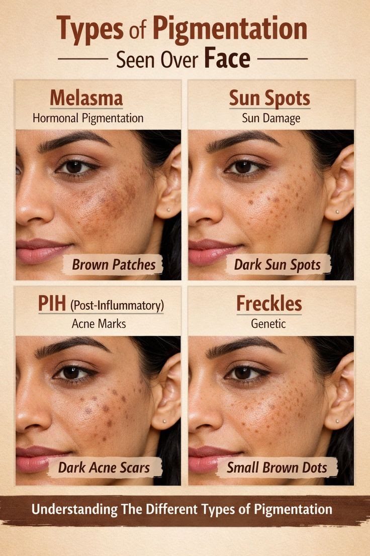 Types of Pigmentation