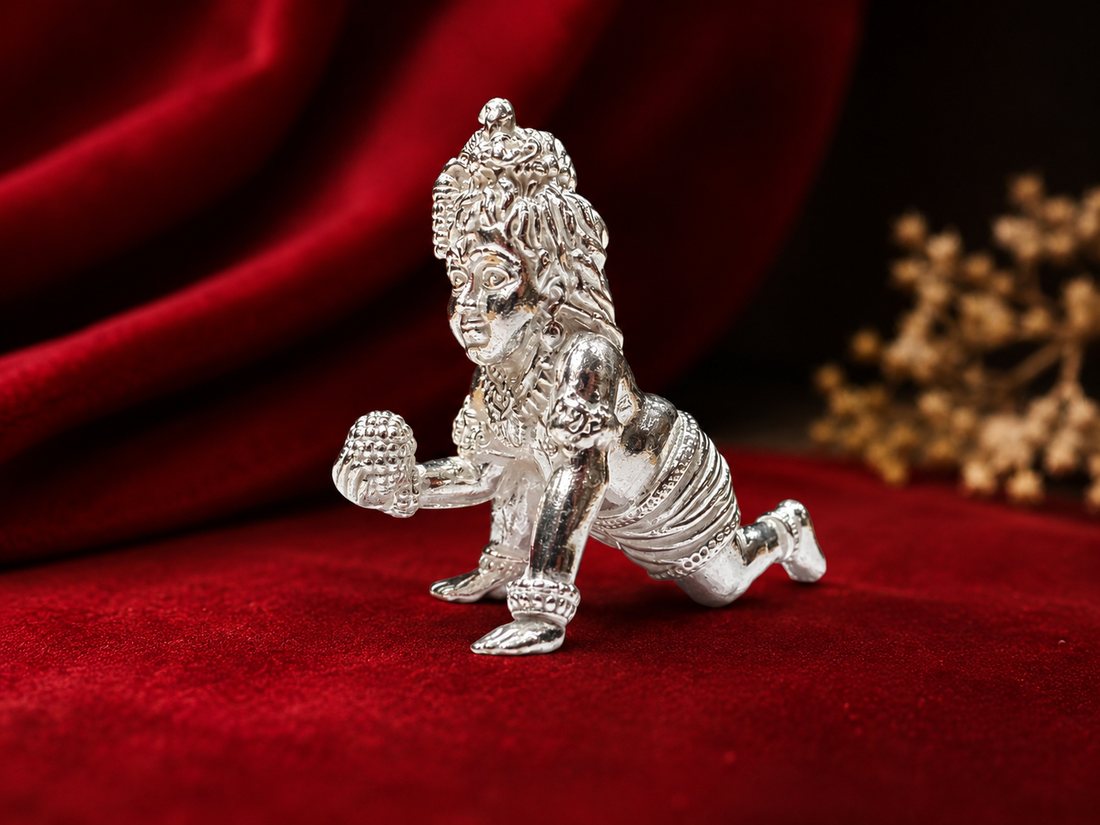 Silver Balkrishna Casting (Laddugopal)