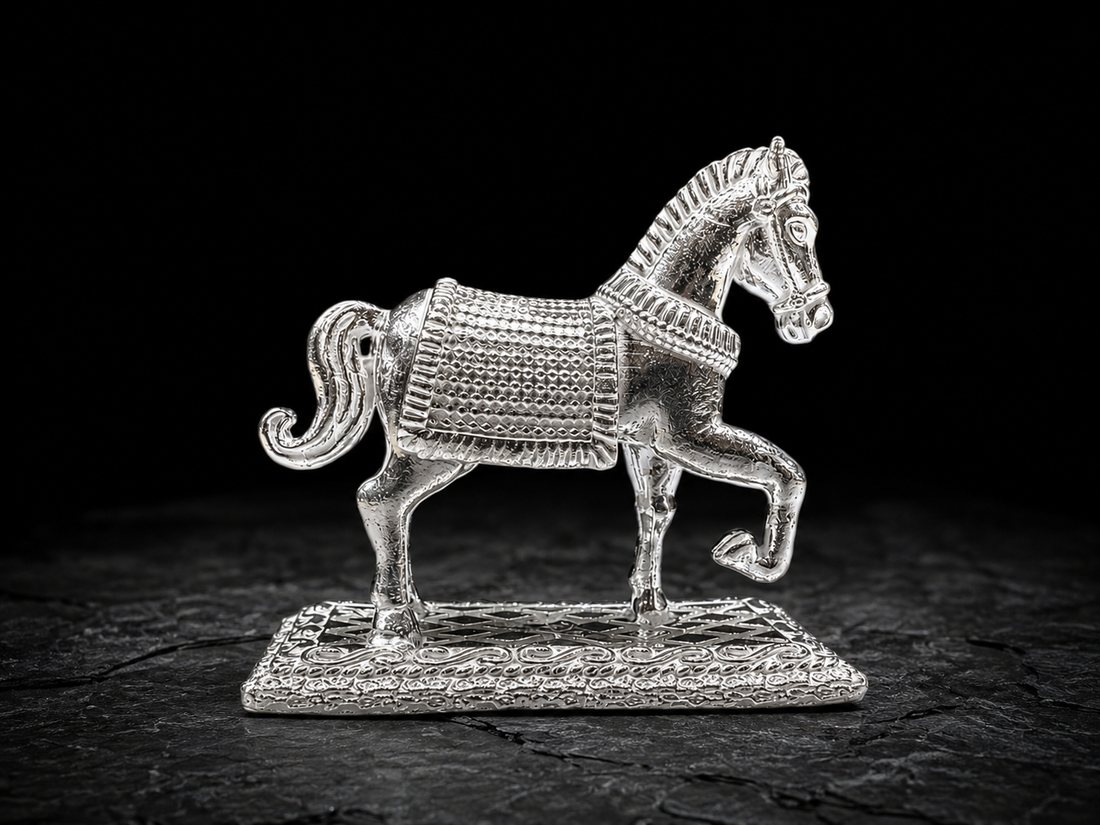 Silver Horse Casting