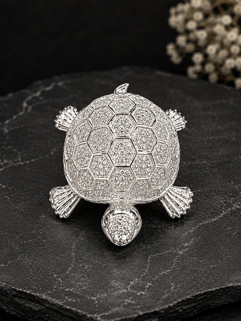 Silver Kasav Casting (Tortoise)