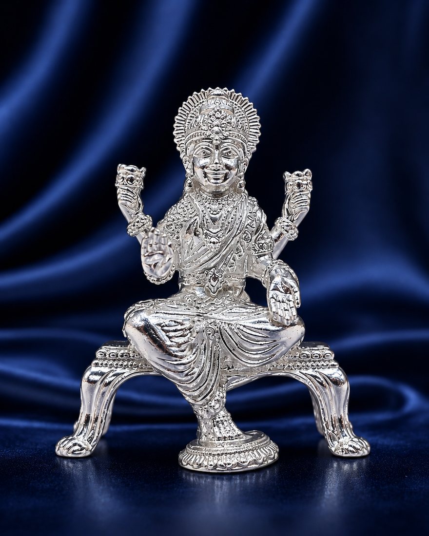 Silver Lakshmi Casting (Paysod)