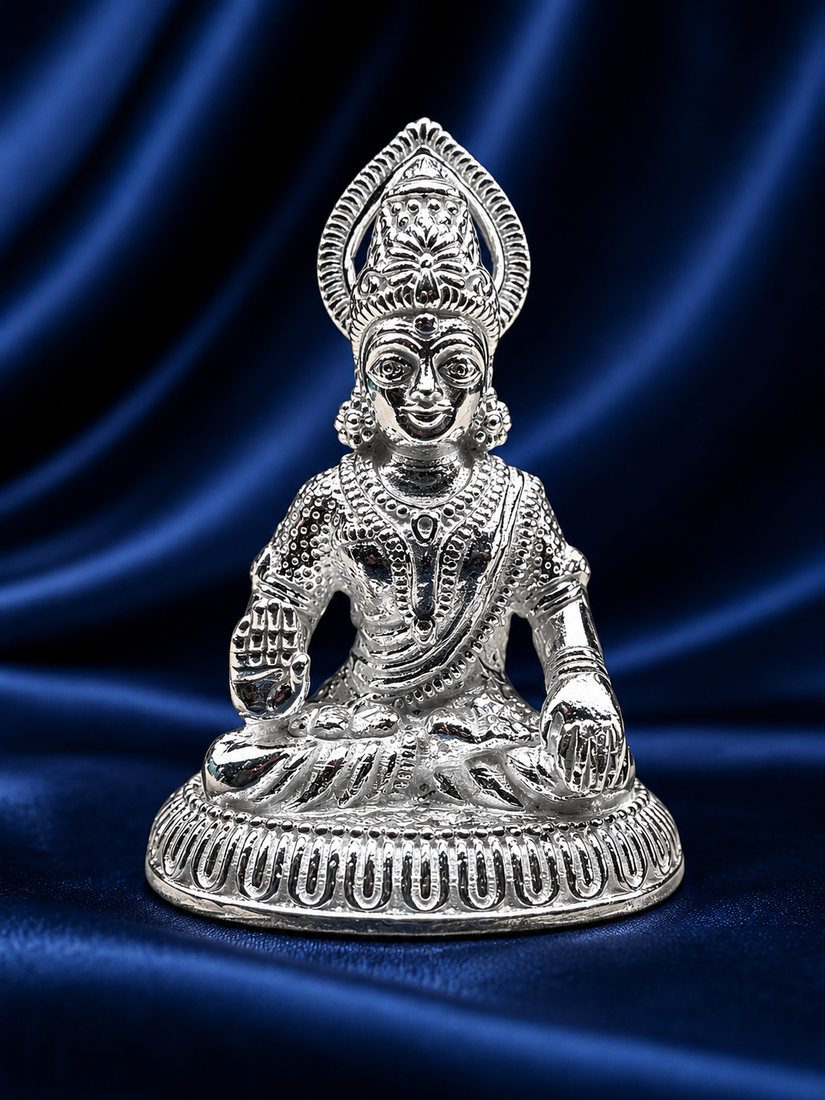 Silver Parvati Casting