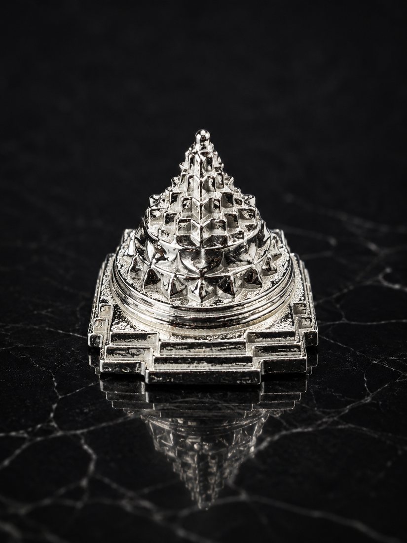 Silver Pyramid Casting