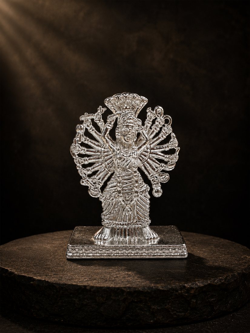 Silver Saptsrungi Casting