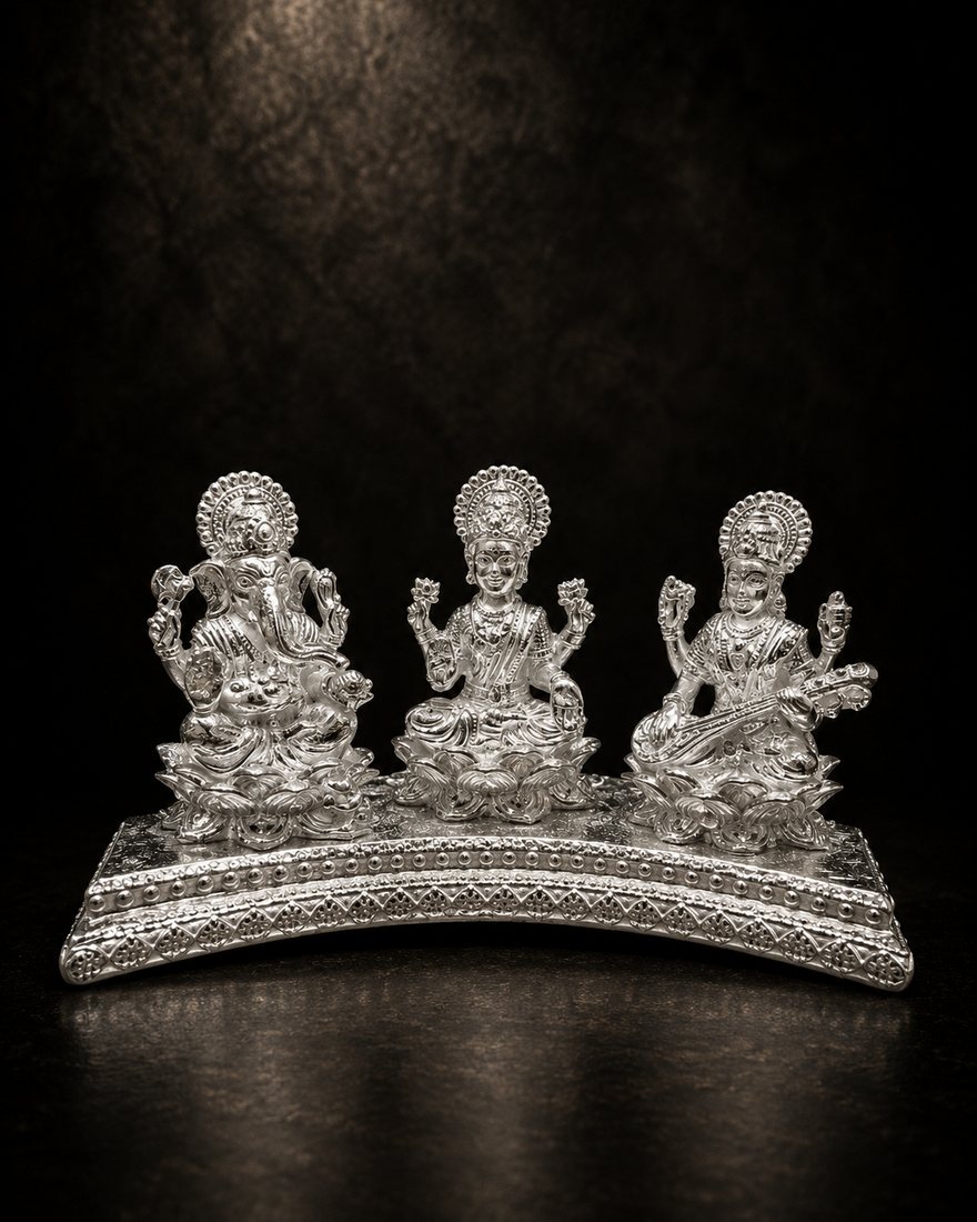 Silver Tri Murti Casting (Gls)