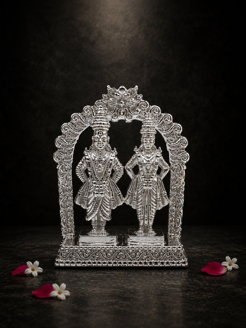 Silver Vittal Rukmini Casting (Prabhaval)