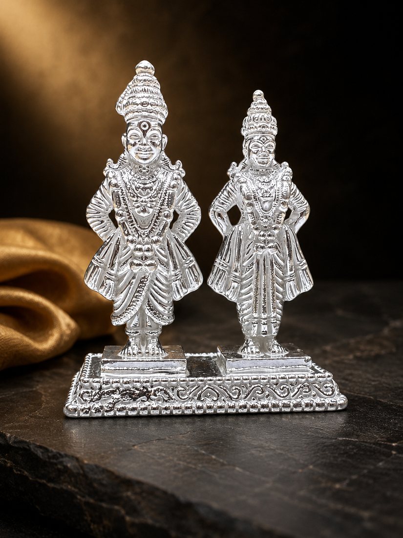 Silver Vittal Rukmini Casting