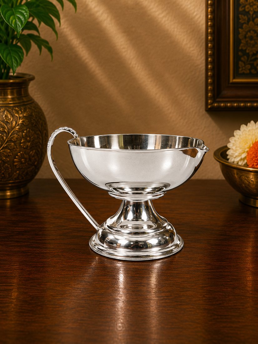 Silver Dandi Chirag Diya
