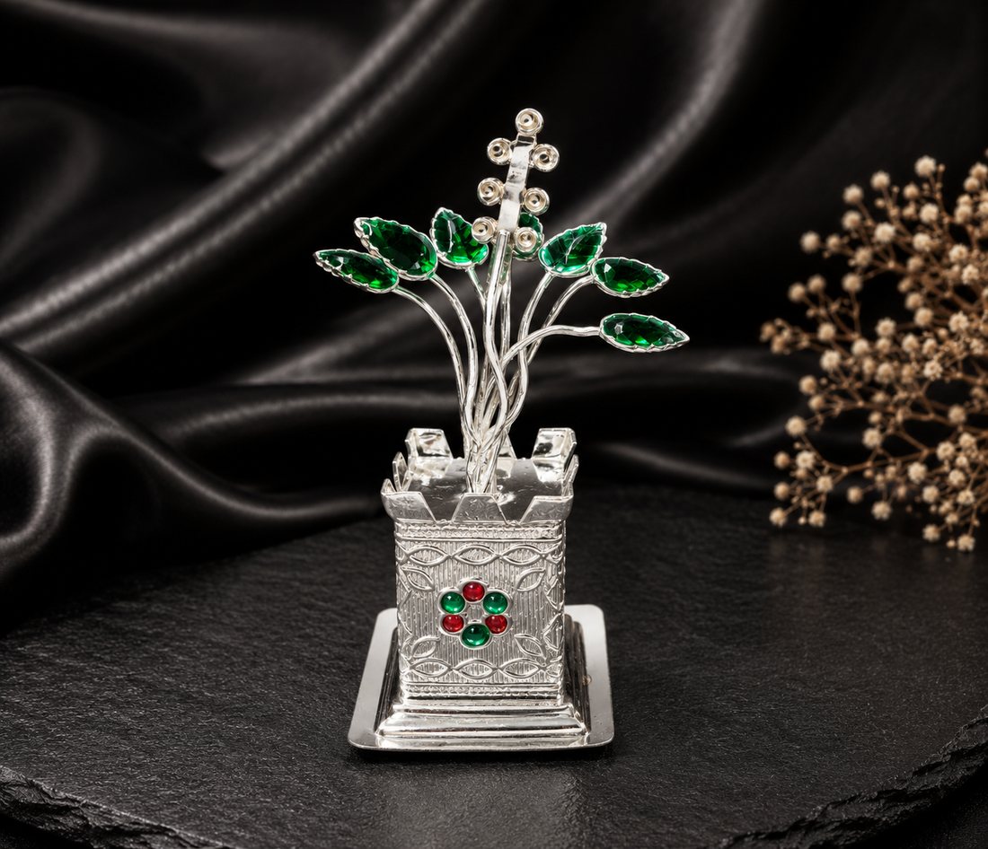 Silver Tulsi Katta