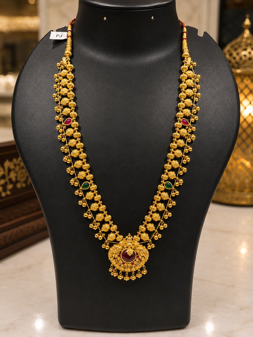 Gold Kolhapuri Saaj · Design 3