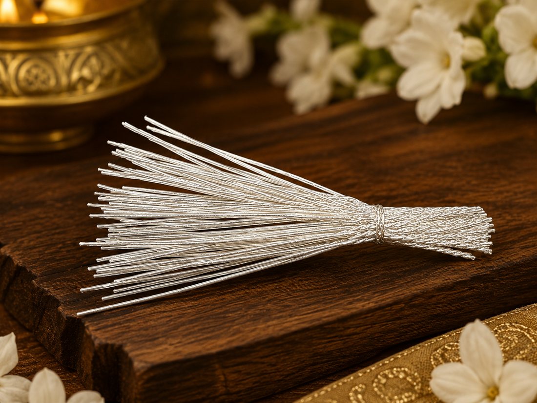 Silver Durva Pendi