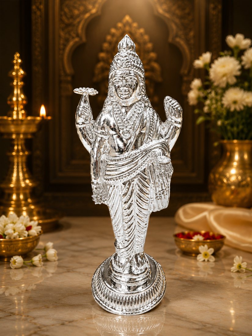 Silver Dhanvantri Murti