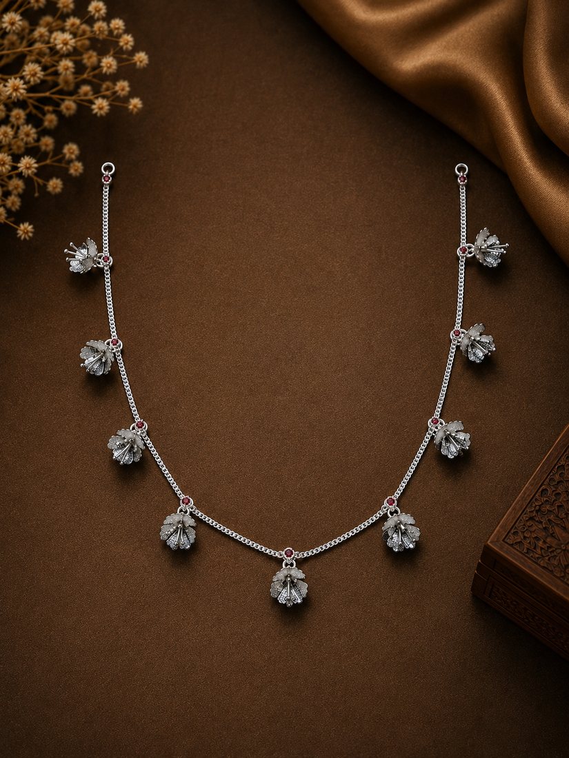 Silver Jaswanti Haar