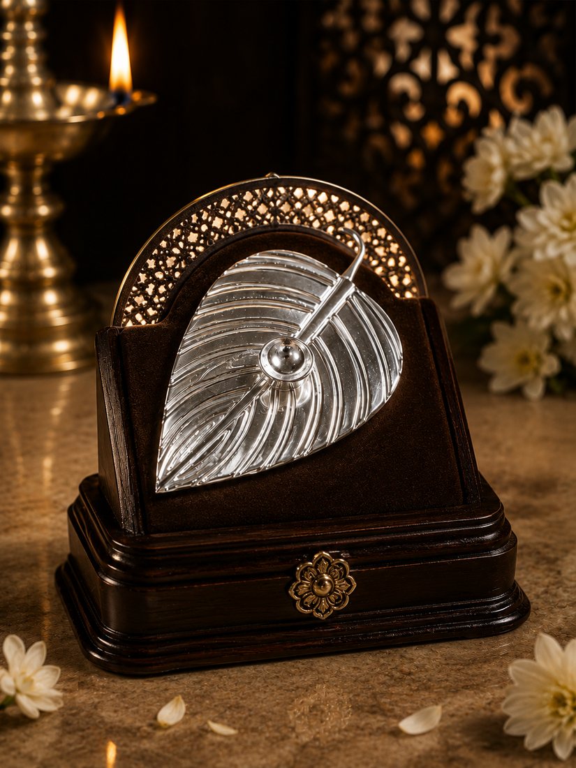 Silver Pan Supari Plate