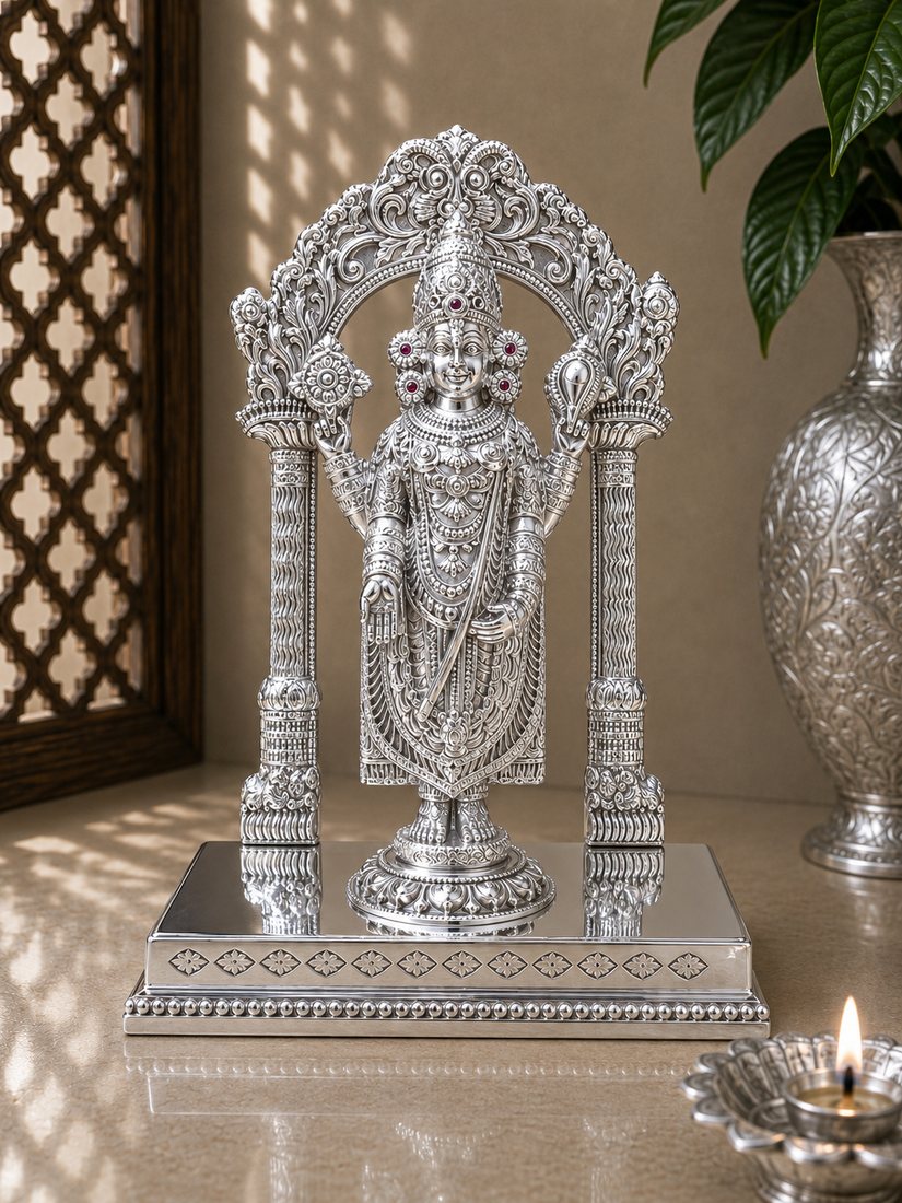 Silver Balaji Prabhav Murti