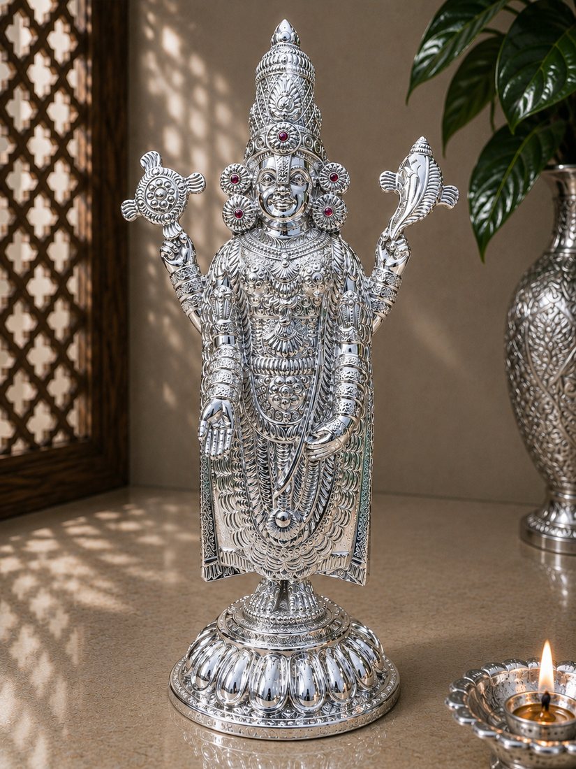 Silver idols & murtis in every size