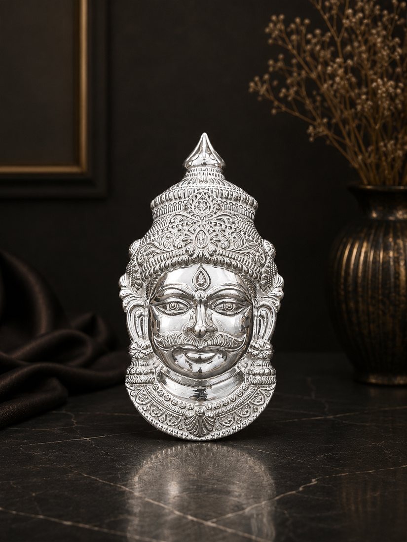 Silver Mukhuta Purush