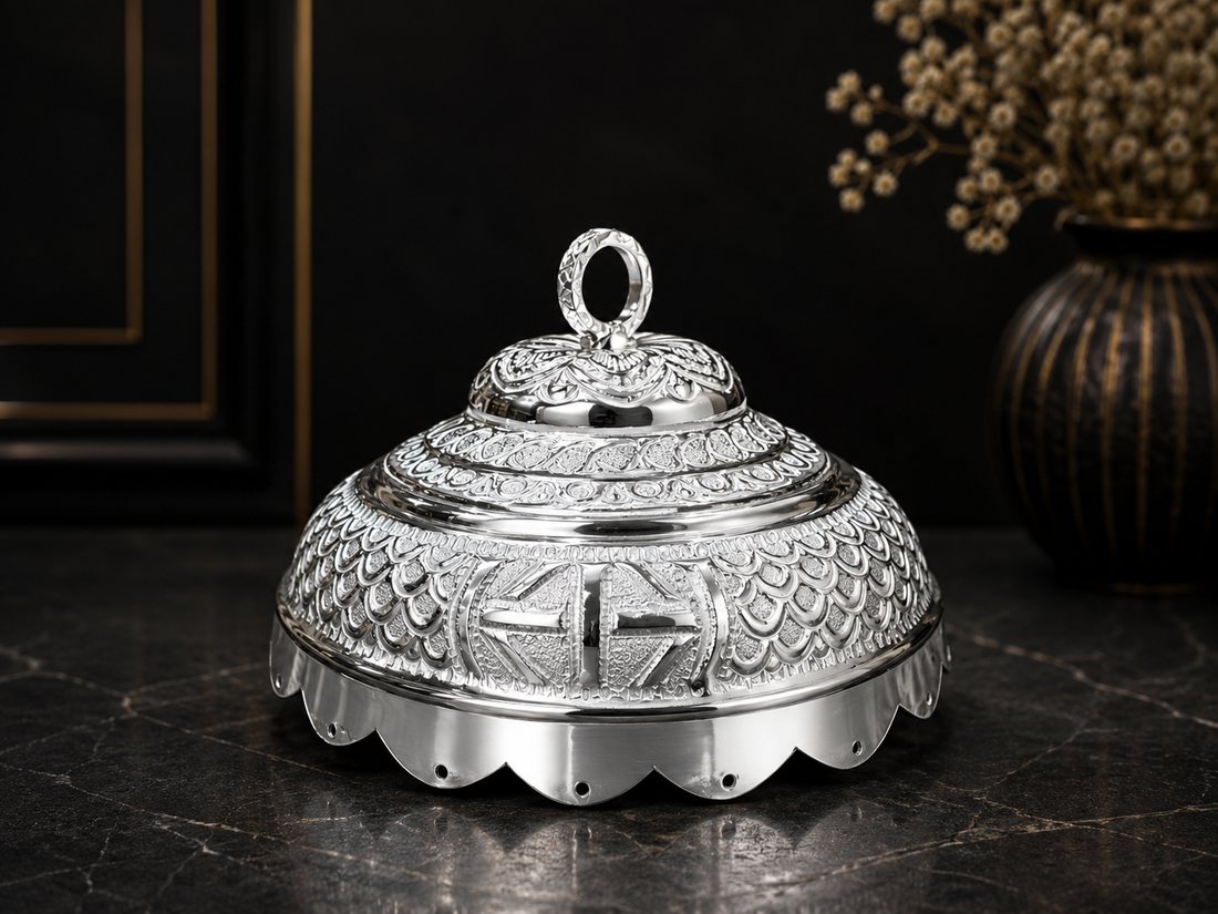 Silver Nakshi Chattar
