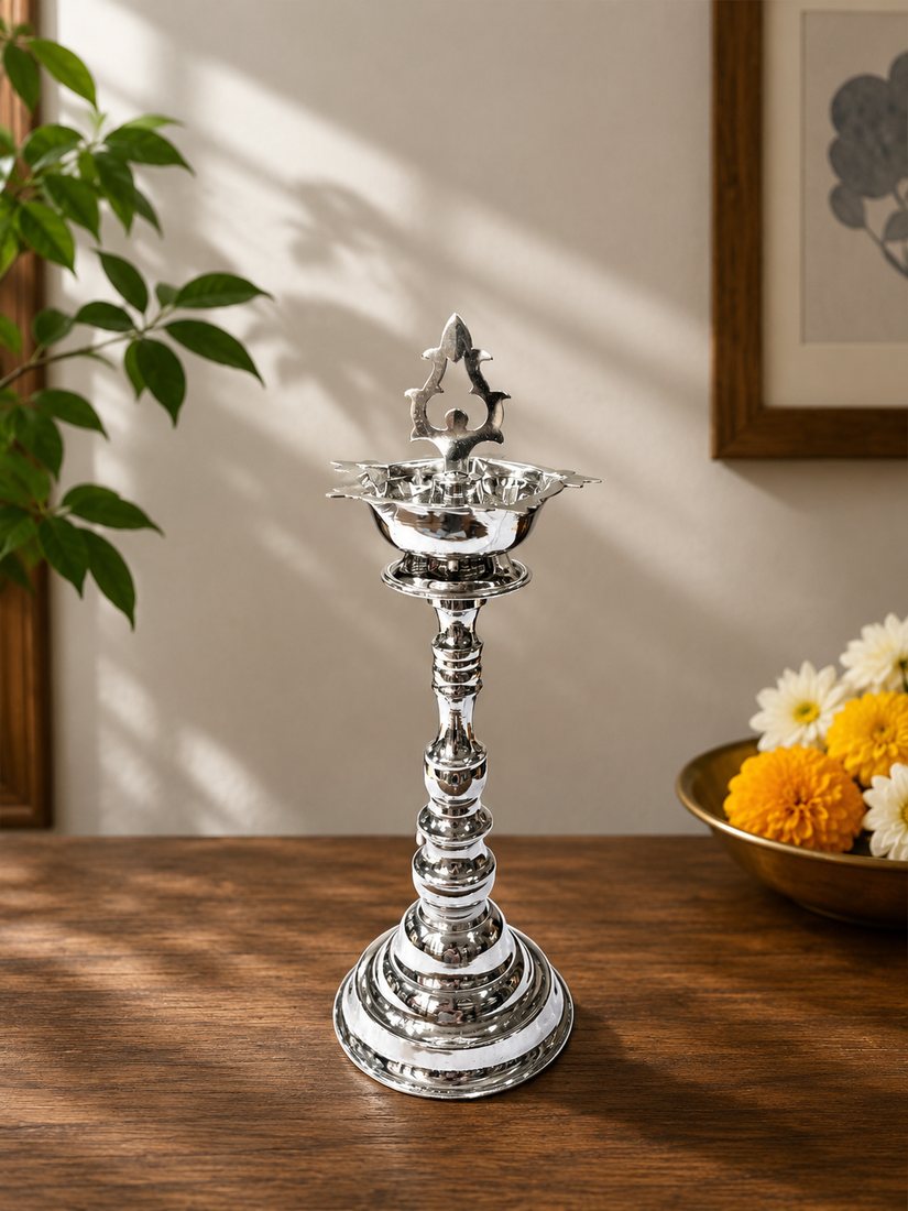 Silver Samai Trishul Pair Only