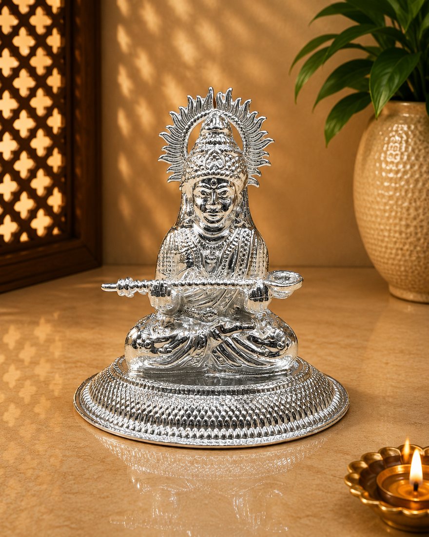 Silver Annapurna Murti
