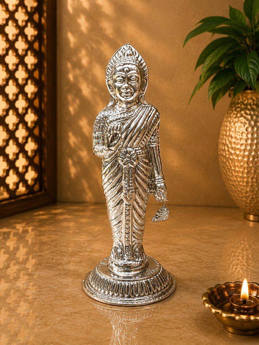 Silver Radha Murti