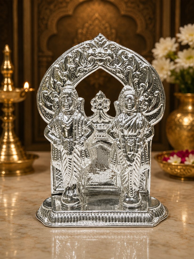 Silver Vittal Rukmini Murti (Prabhaval)