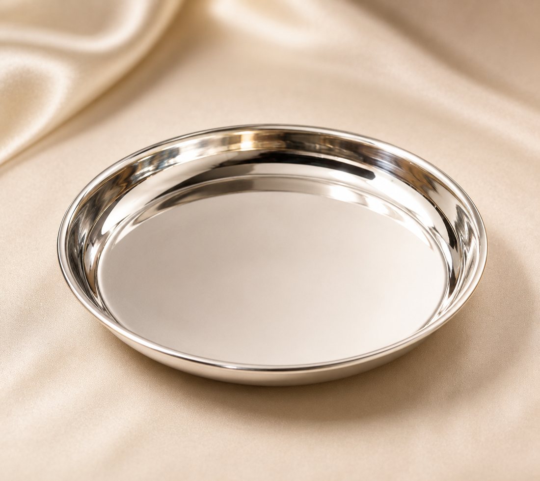 Silver Plate Gundu