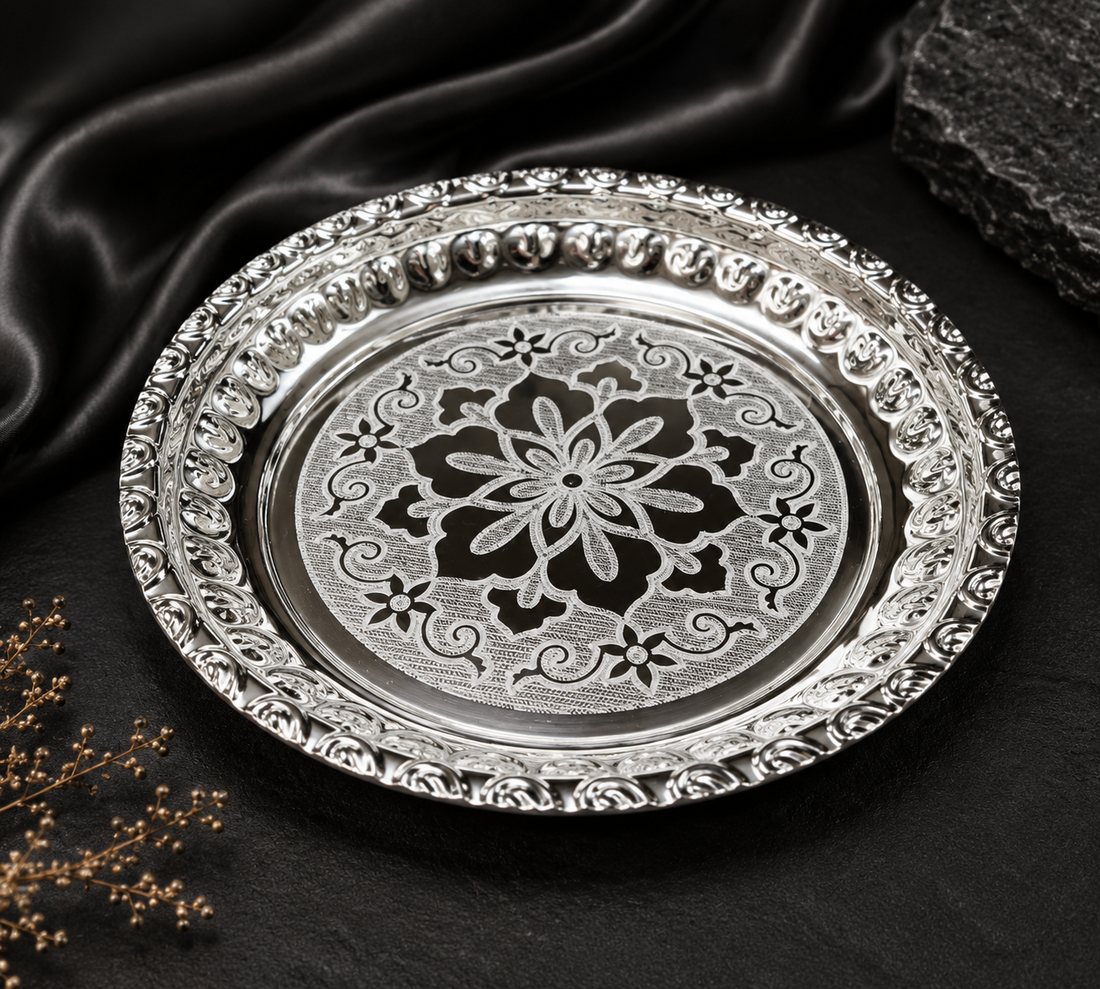 Silver Plate Badam