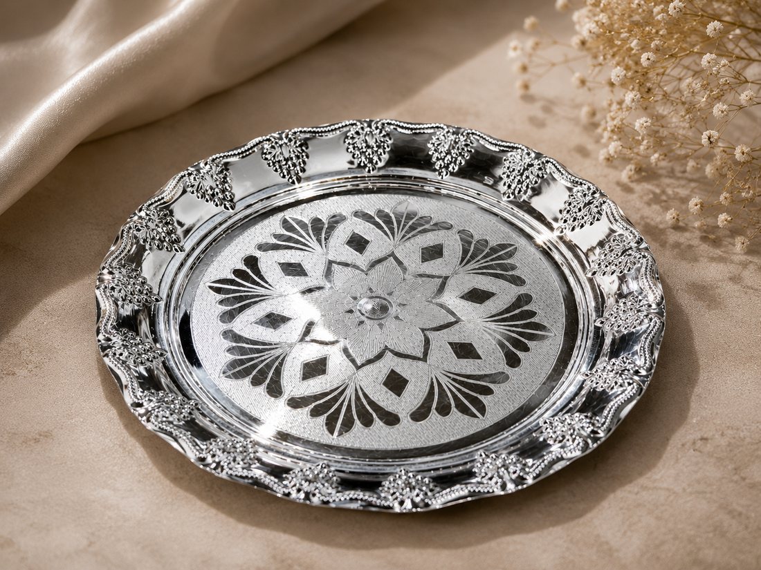 Silver Plate Madrasi