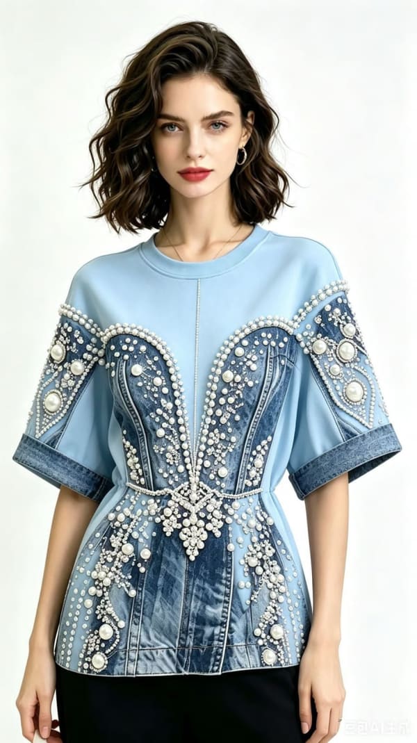 Designer Peplum Tops — Design 06